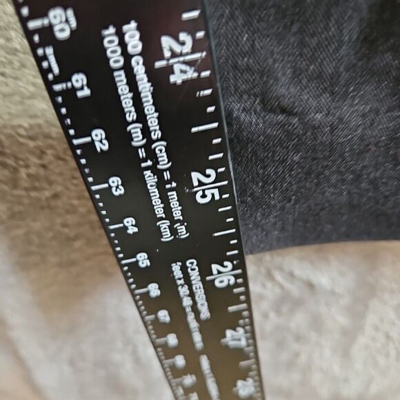 Alfred Dunner Women's 12 Black Pullon Pants Pockets rayon blend 26in inseam - Picture 5 of 11